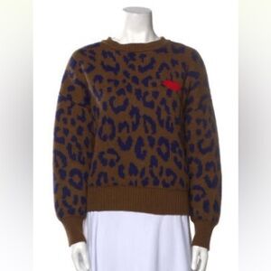 Clare V. Pablo cat cotton/cashmere sweater sz S in EUC. Amazing quality!